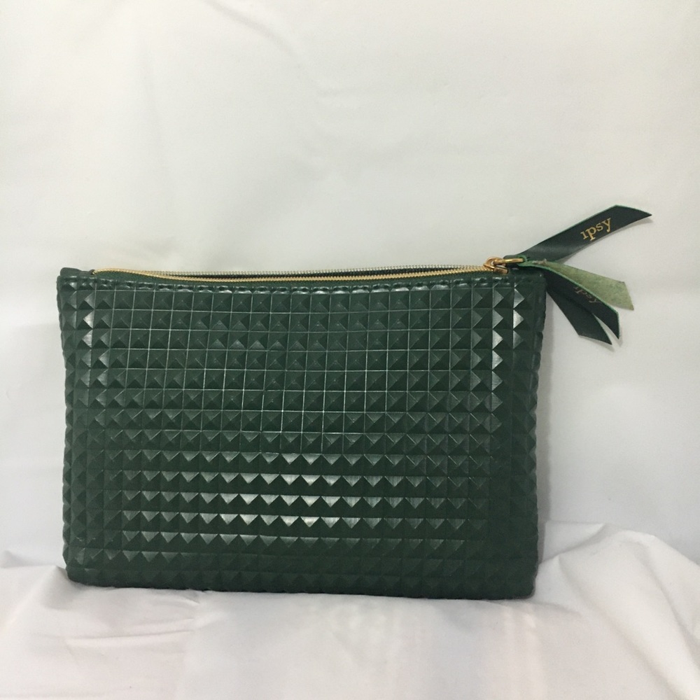IPSY Dark Green Bag